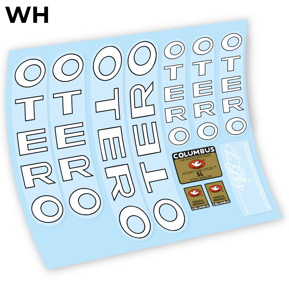 Decal, Otero Columbus 1982, Classic bike Sticker vinyl