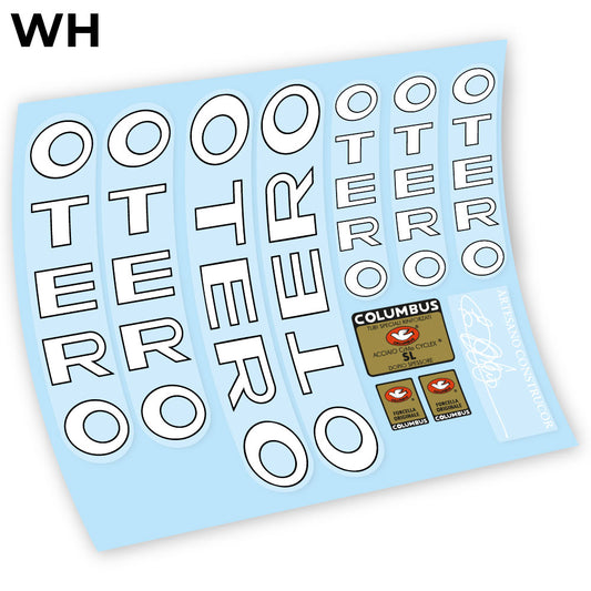 Decal, Otero Columbus 1982, Classic bike Sticker vinyl
