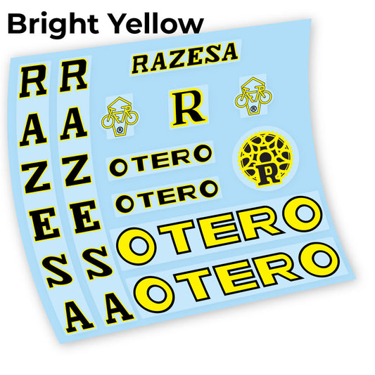 Decal, Razesa Otero, Classic bike Sticker vinyl