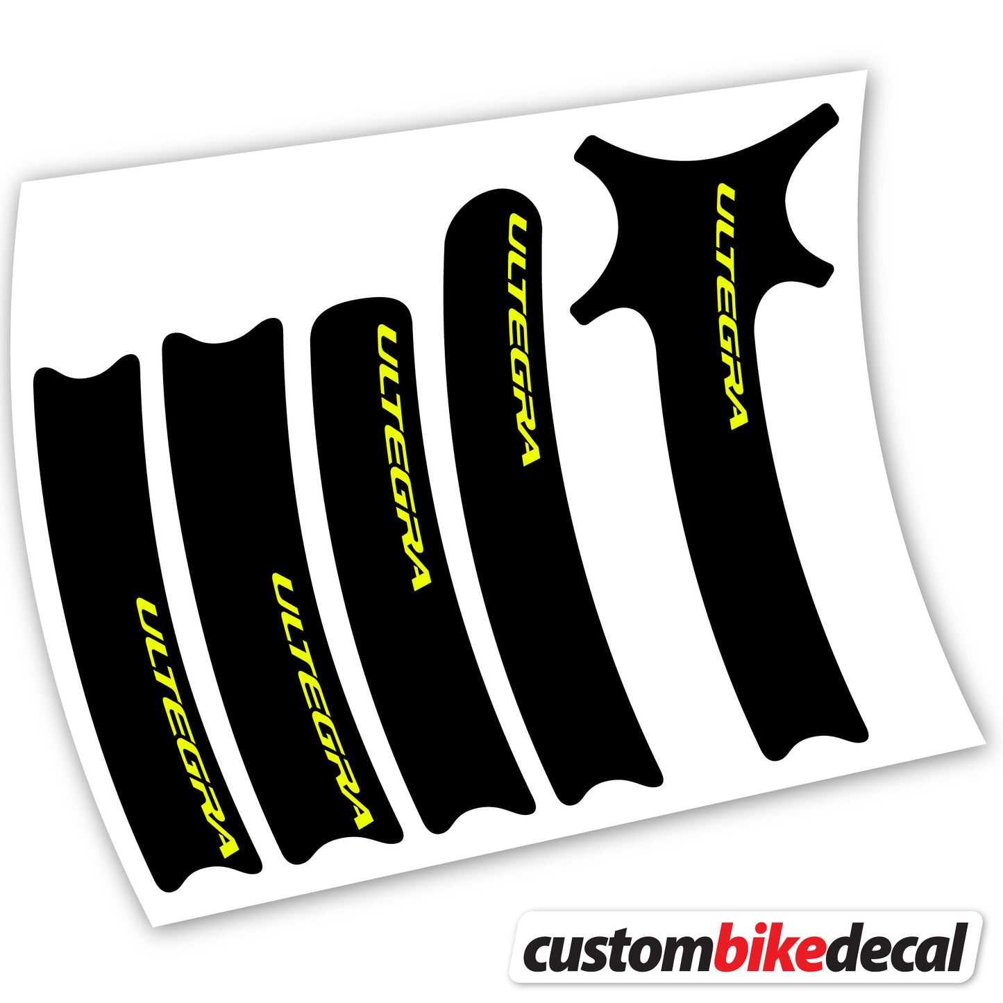 Aufkleber Shimano Ultegra, Kurbelaufkleber Vinyl