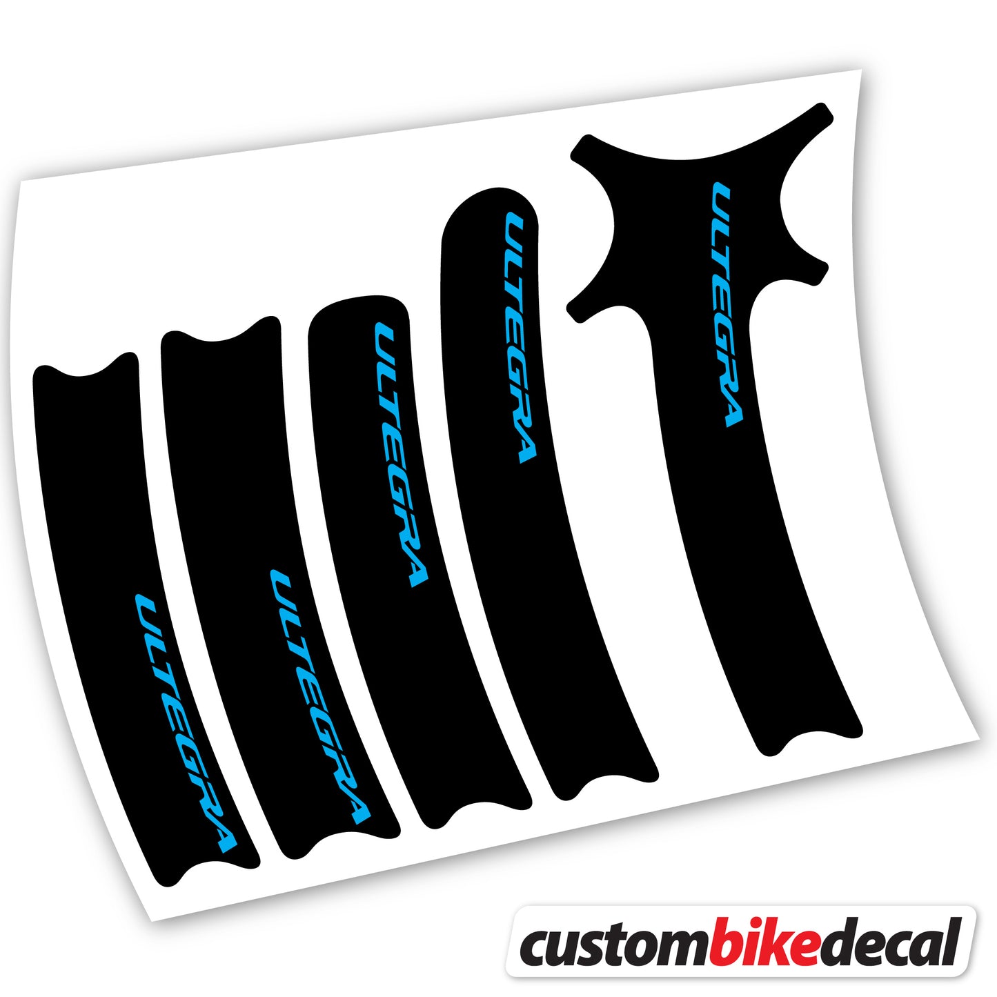 Aufkleber Shimano Ultegra, Kurbelaufkleber Vinyl
