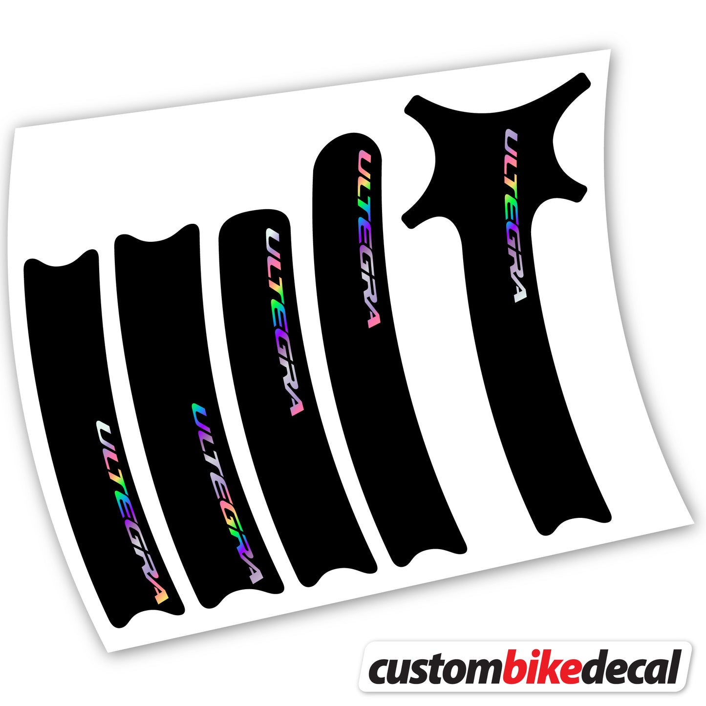 Aufkleber Shimano Ultegra, Kurbelaufkleber Vinyl
