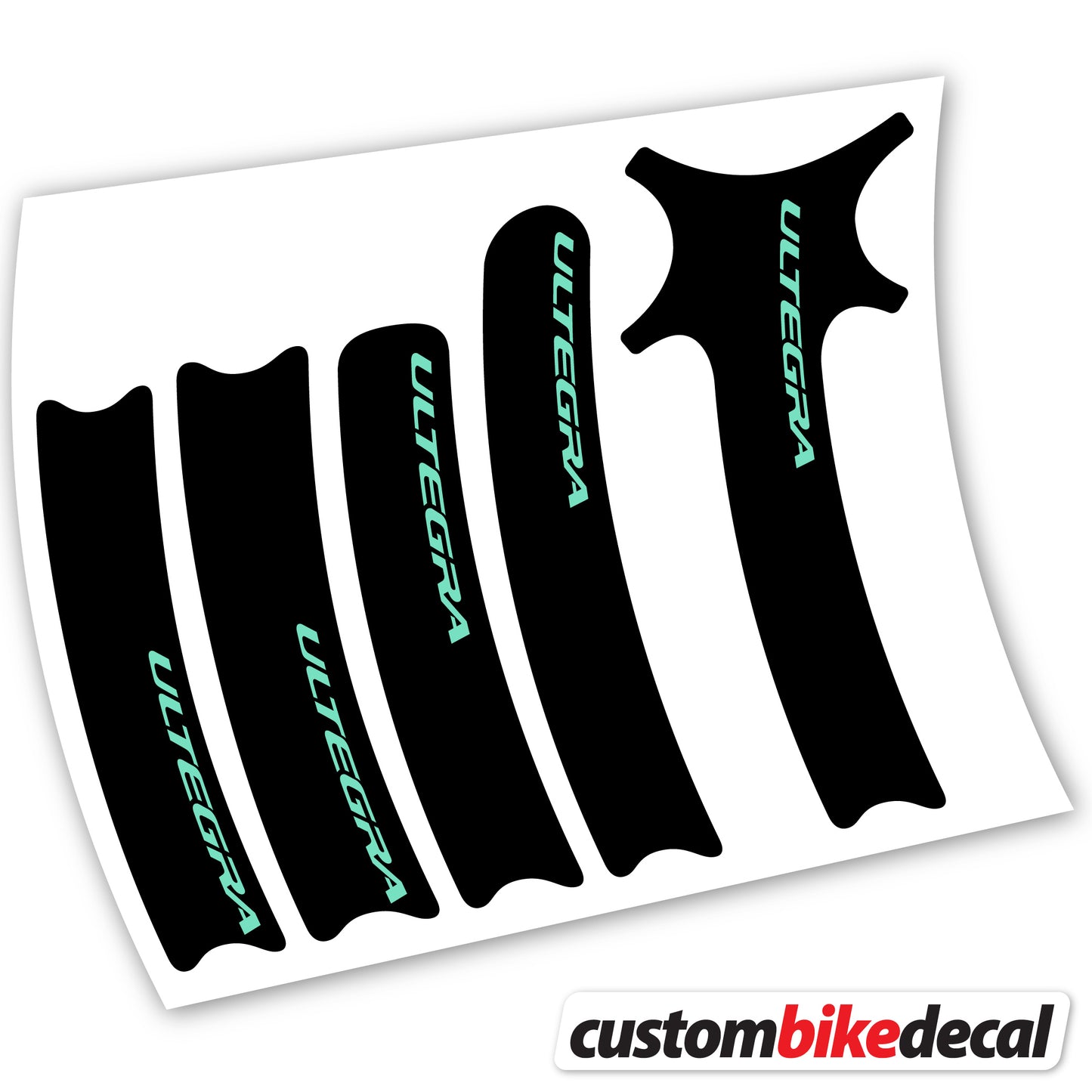 Aufkleber Shimano Ultegra, Kurbelaufkleber Vinyl