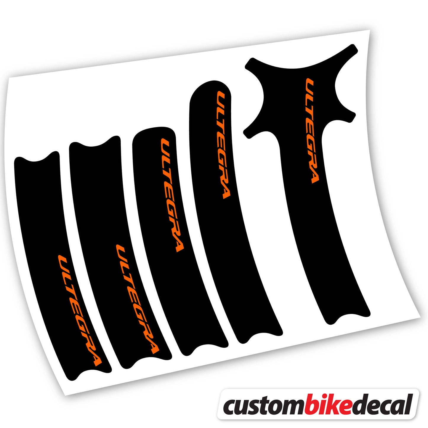 Aufkleber Shimano Ultegra, Kurbelaufkleber Vinyl