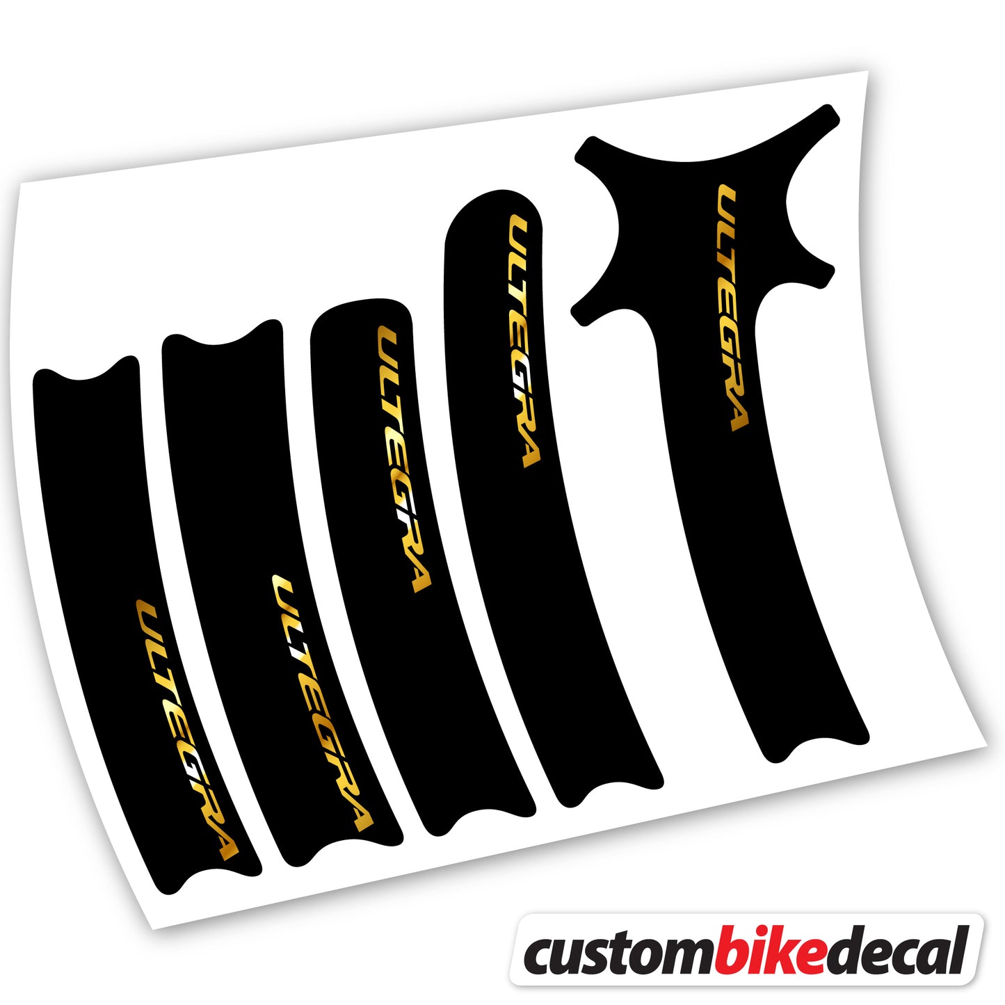 Aufkleber Shimano Ultegra, Kurbelaufkleber Vinyl