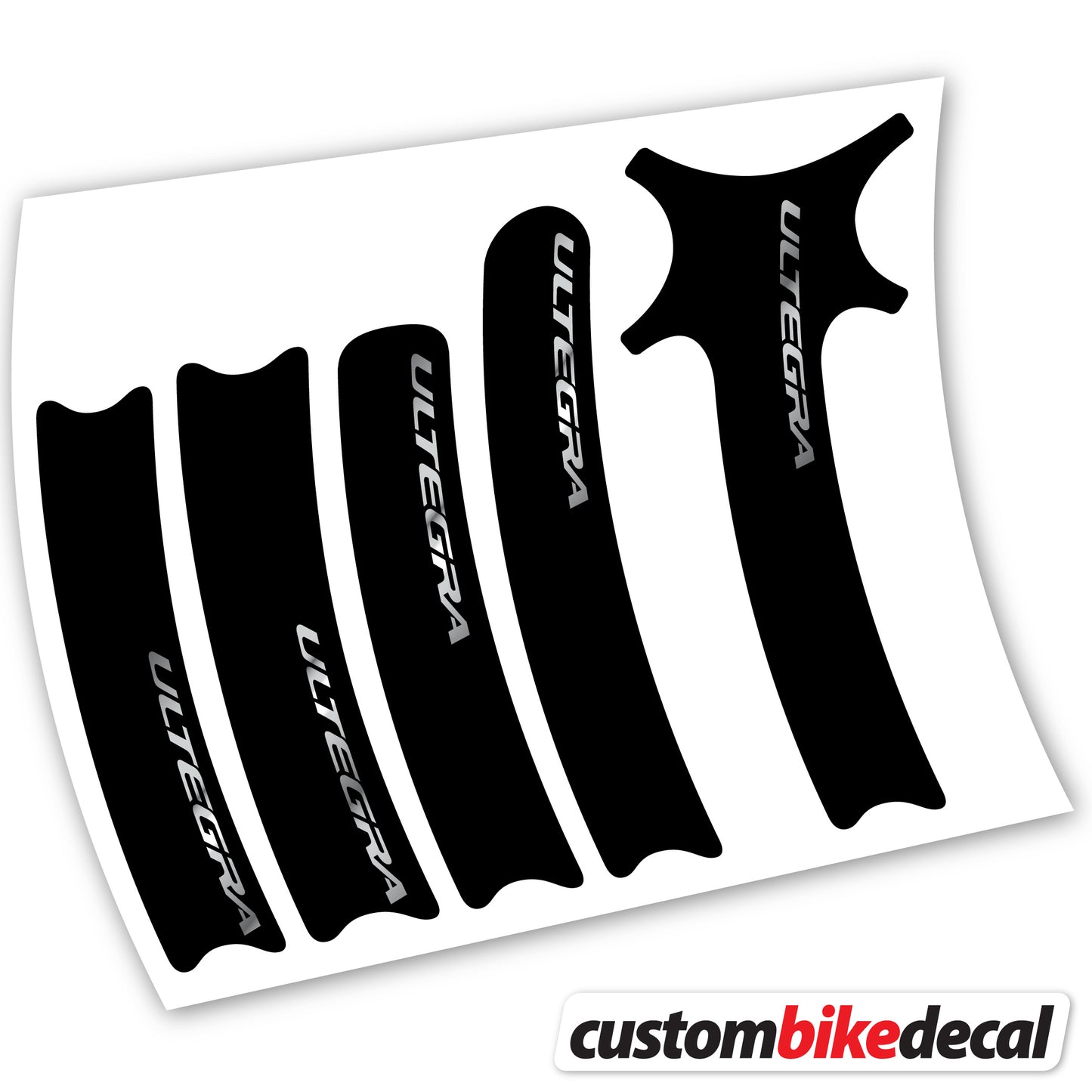 Aufkleber Shimano Ultegra, Kurbelaufkleber Vinyl