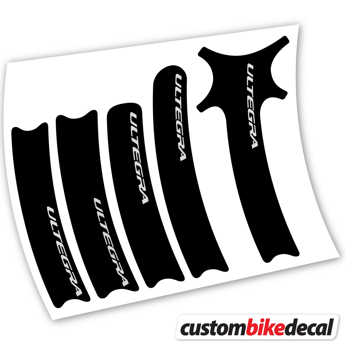 Aufkleber Shimano Ultegra, Kurbelaufkleber Vinyl
