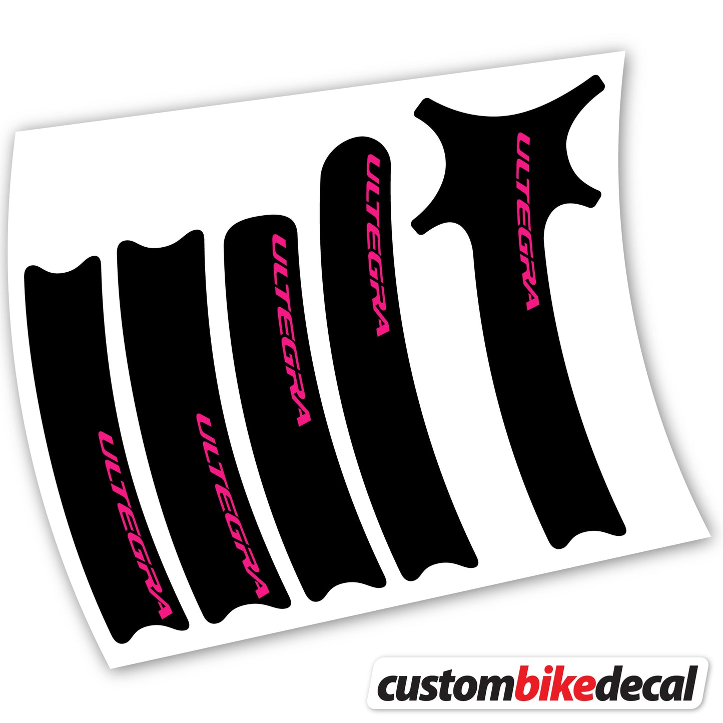 Aufkleber Shimano Ultegra, Kurbelaufkleber Vinyl