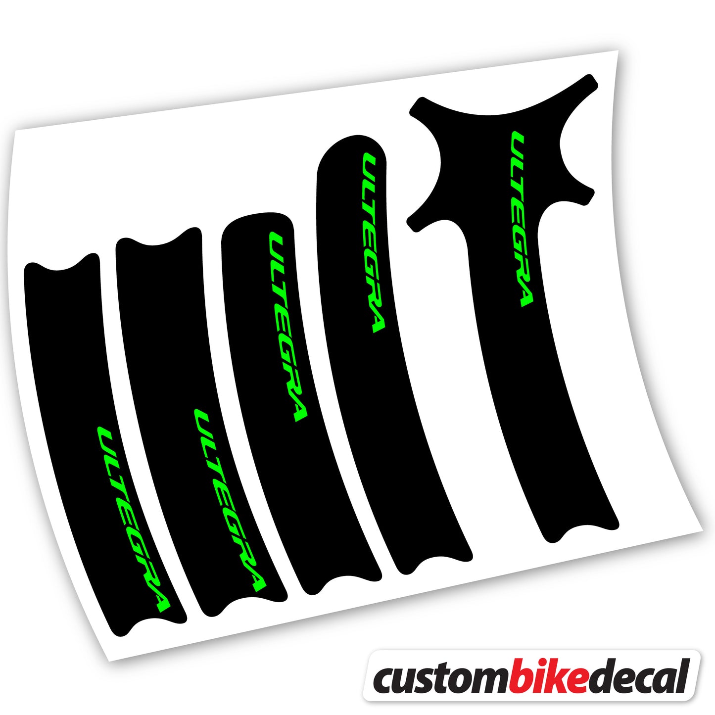 Aufkleber Shimano Ultegra, Kurbelaufkleber Vinyl