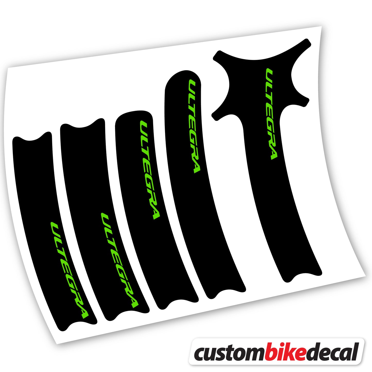 Aufkleber Shimano Ultegra, Kurbelaufkleber Vinyl
