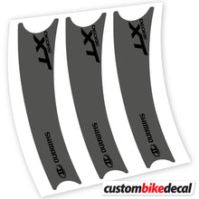 Load image into Gallery viewer, Decal, Shimano Deore XT, connecting rod, sticker vinyl
