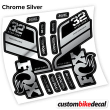 Load image into Gallery viewer, Decal, Fox 32 SC Performance Step Cast 2021, Bike Fork Sticker vinyl
