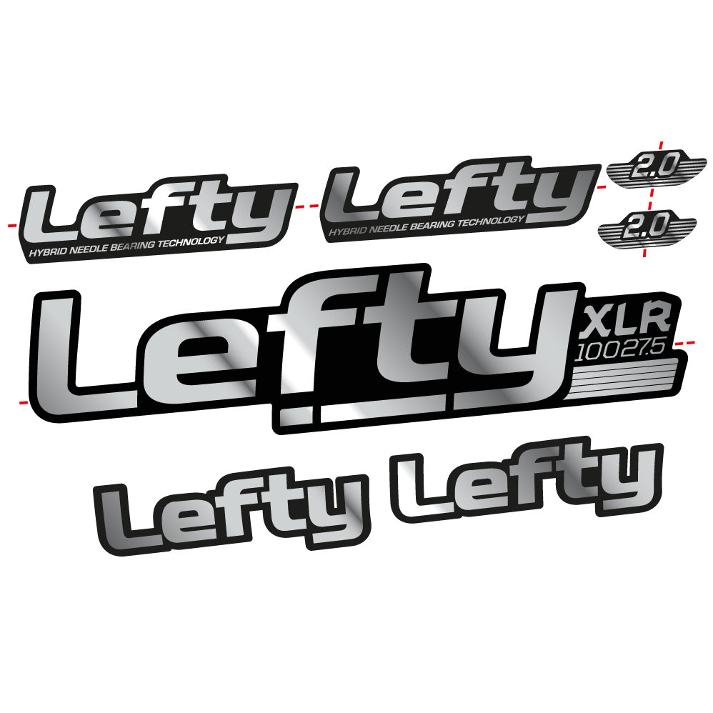 Aufkleber Lefty XLR 2020 Fahrradgabel Aufkleber Vinyl