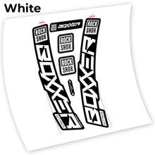 Load image into Gallery viewer, Decal Rock Shox Boxxer Ultimate 2020 Bike Fork sticker vinyl
