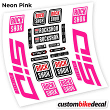 Load image into Gallery viewer, Decal Rock Shox Sid Ultimate 2021, Bike Fork sticker vinyl
