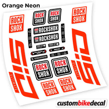 Load image into Gallery viewer, Decal Rock Shox Sid Ultimate 2021, Bike Fork sticker vinyl
