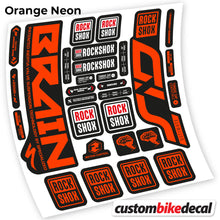 Load image into Gallery viewer, Decal,, Rock Shox Sid Brain Ultimate, Bike Fork Sticker Vinyl
