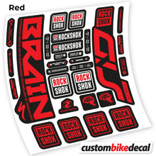 Load image into Gallery viewer, Decal,, Rock Shox Sid Brain Ultimate, Bike Fork Sticker Vinyl
