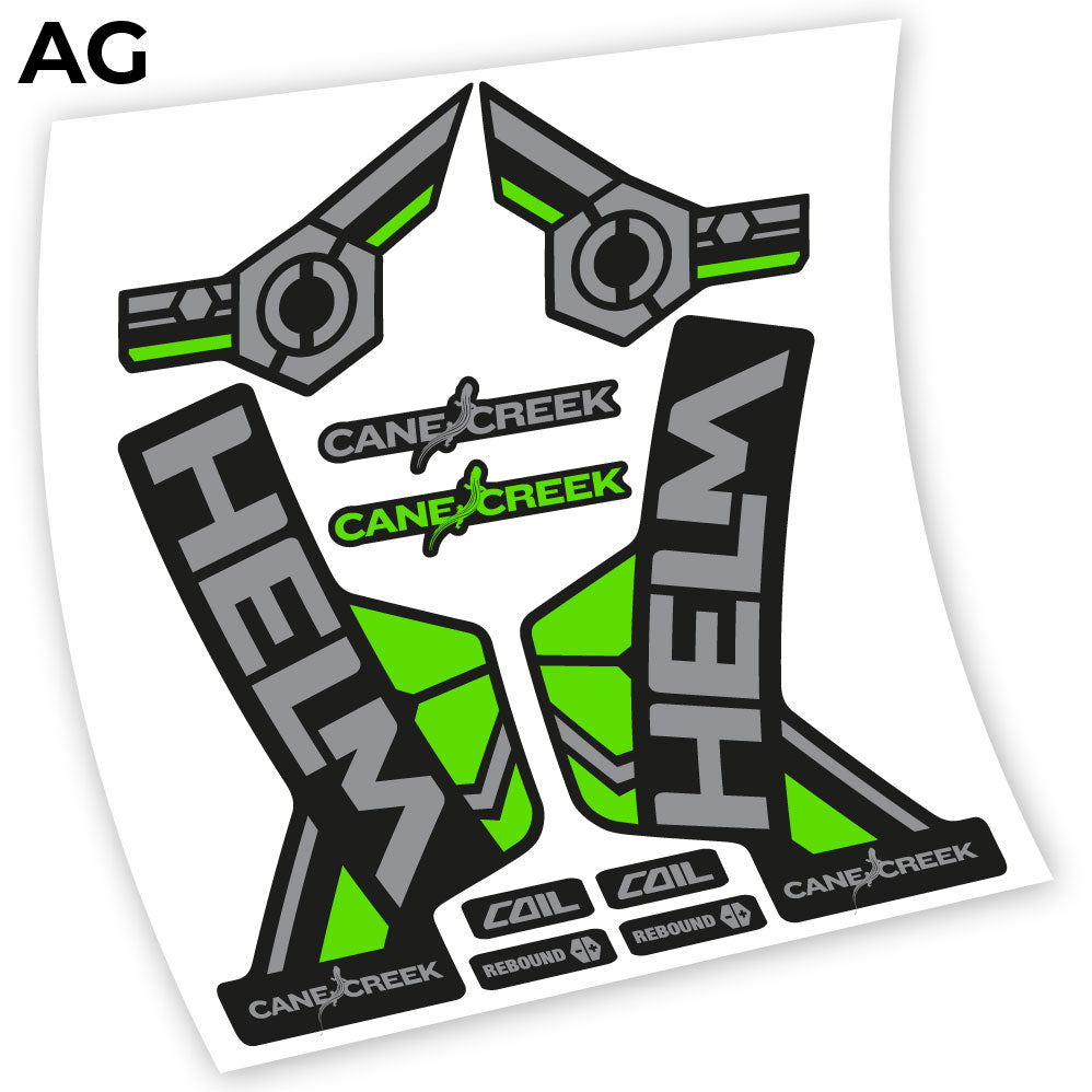 Aufkleber Canecreek Helm 2018, Fahrradgabel 29, Vinyl-Aufkleber