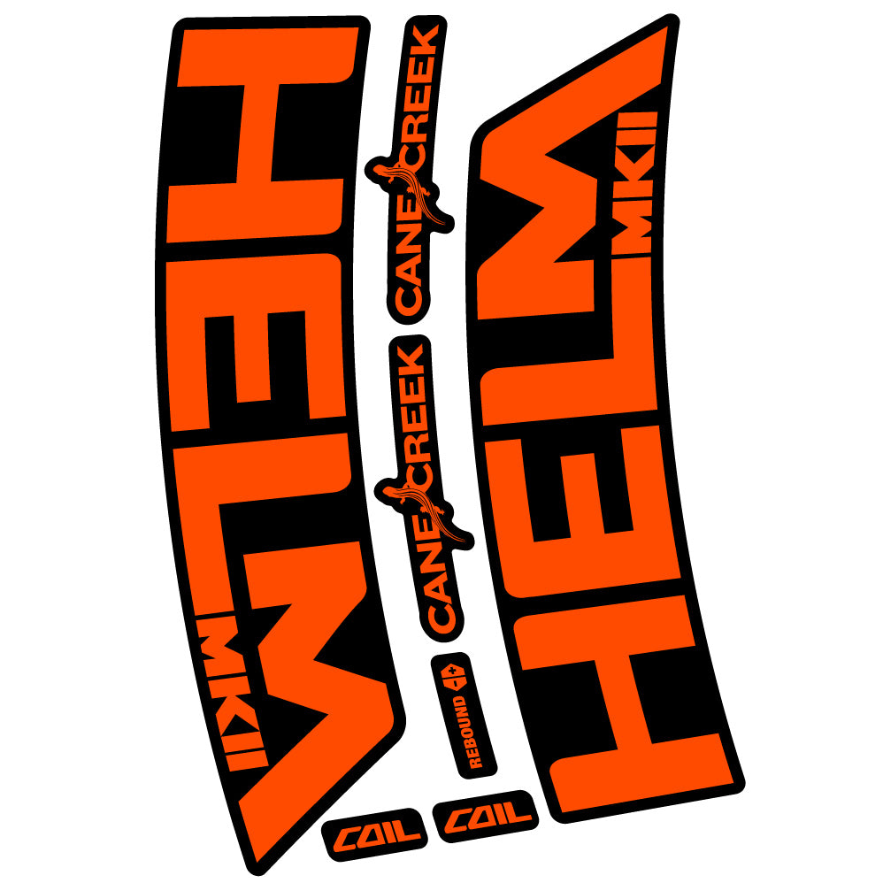 Aufkleber Canecreek Helm MK2, Fahrradgabel, Sticker Vinyl