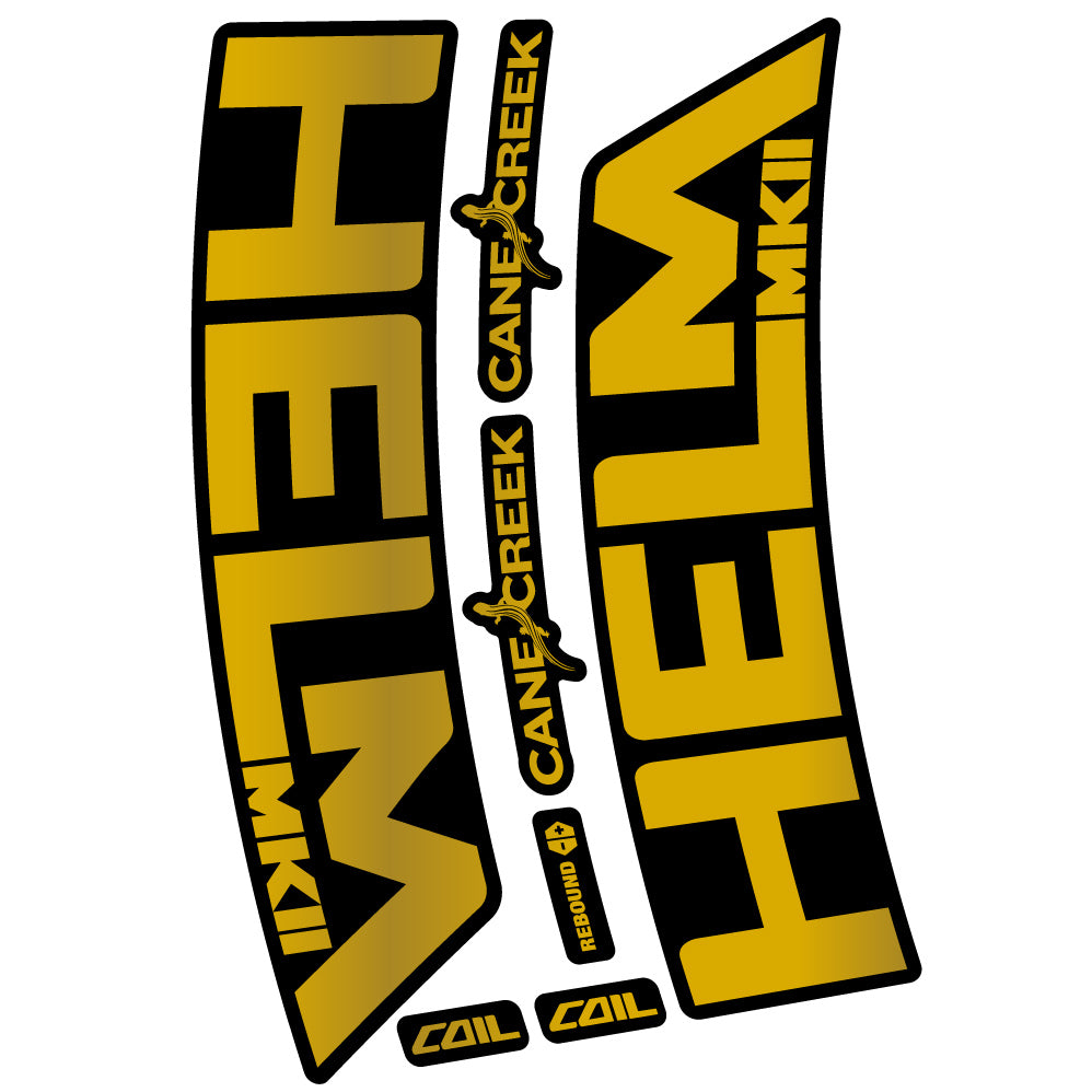 Aufkleber Canecreek Helm MK2, Fahrradgabel, Sticker Vinyl