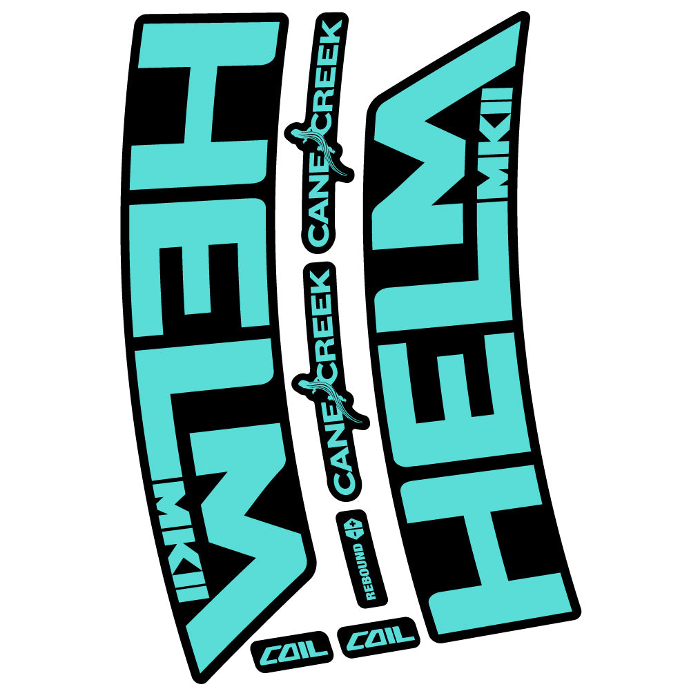 Aufkleber Canecreek Helm MK2, Fahrradgabel, Sticker Vinyl