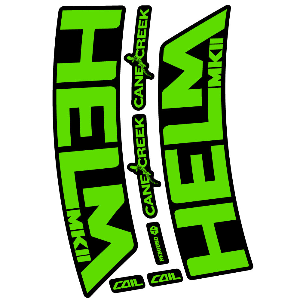 Aufkleber Canecreek Helm MK2, Fahrradgabel, Sticker Vinyl