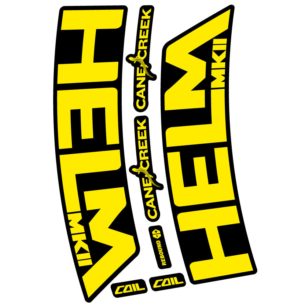 Aufkleber Canecreek Helm MK2, Fahrradgabel, Sticker Vinyl