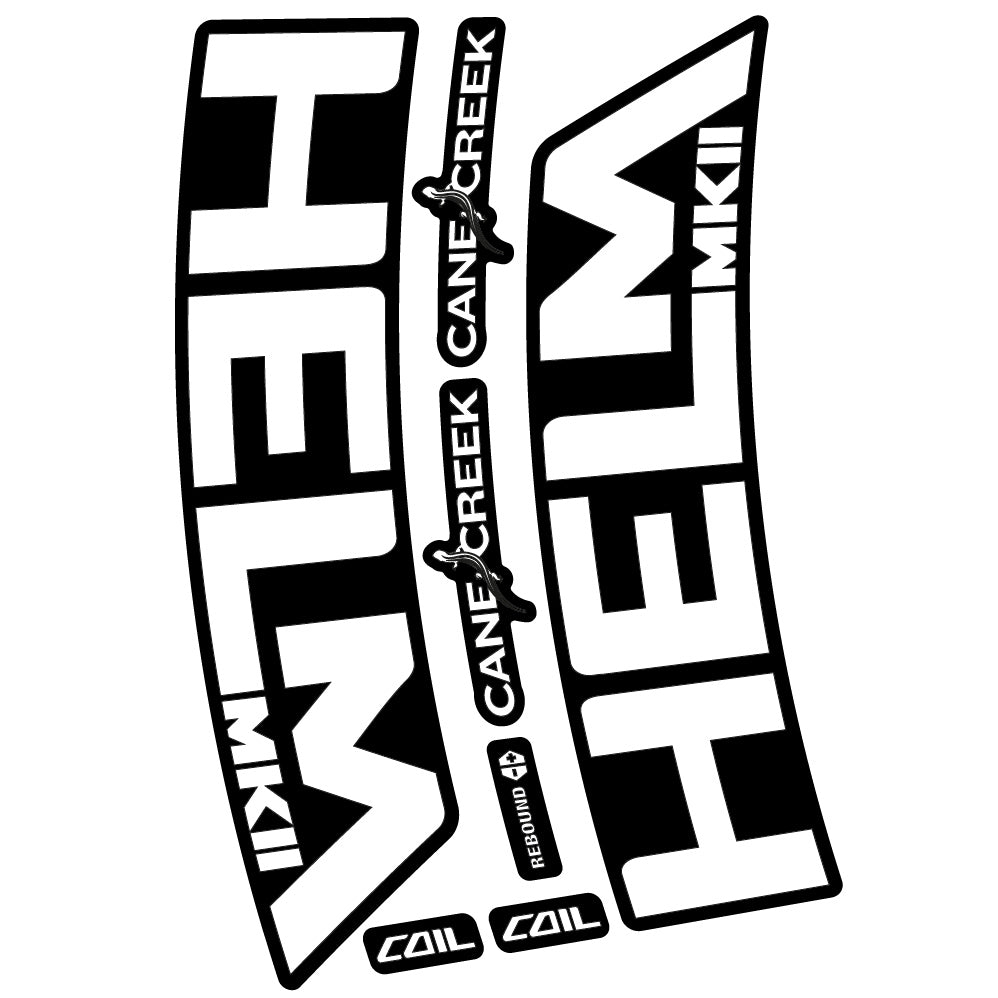 Aufkleber Canecreek Helm MK2, Fahrradgabel, Sticker Vinyl