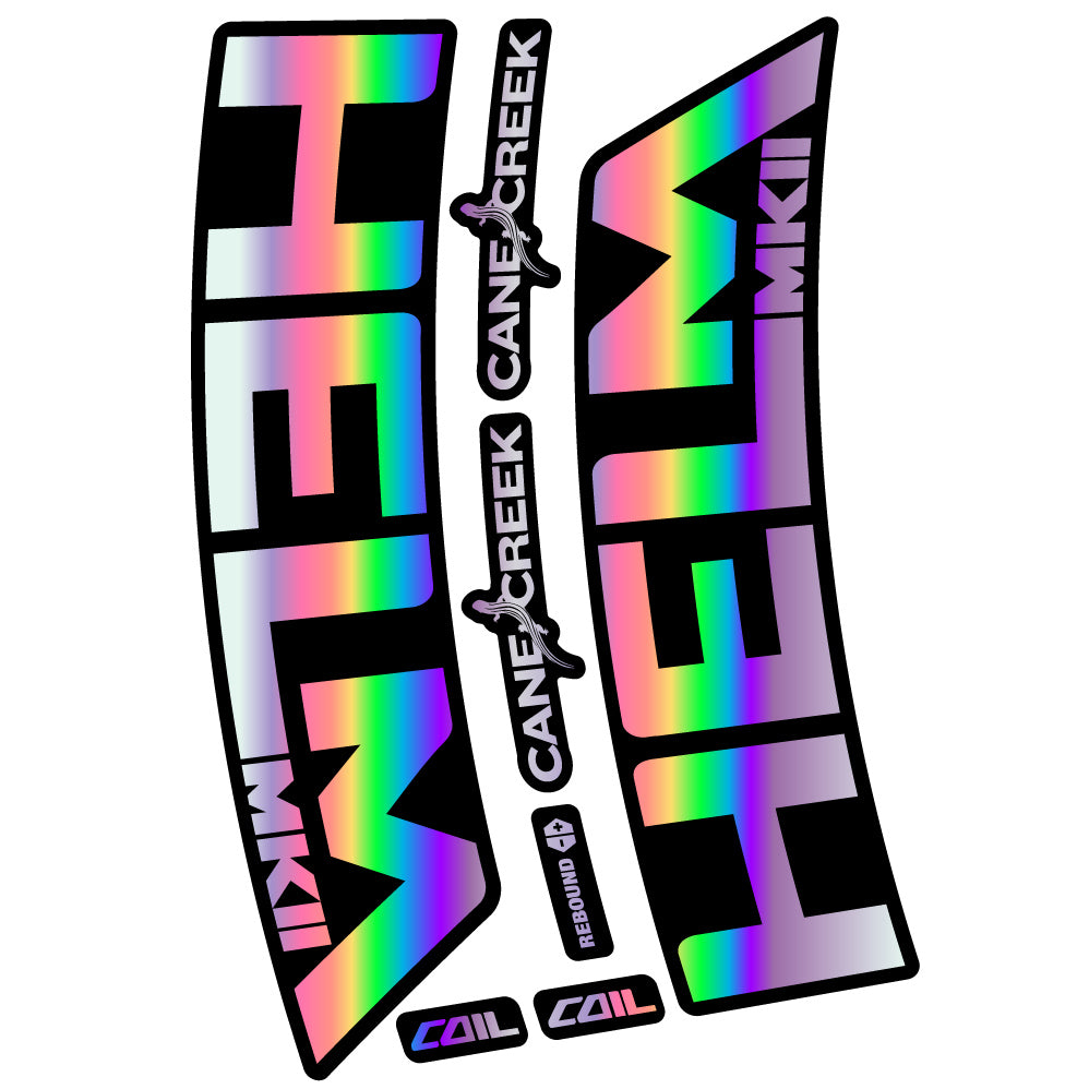 Aufkleber Canecreek Helm MK2, Fahrradgabel, Sticker Vinyl