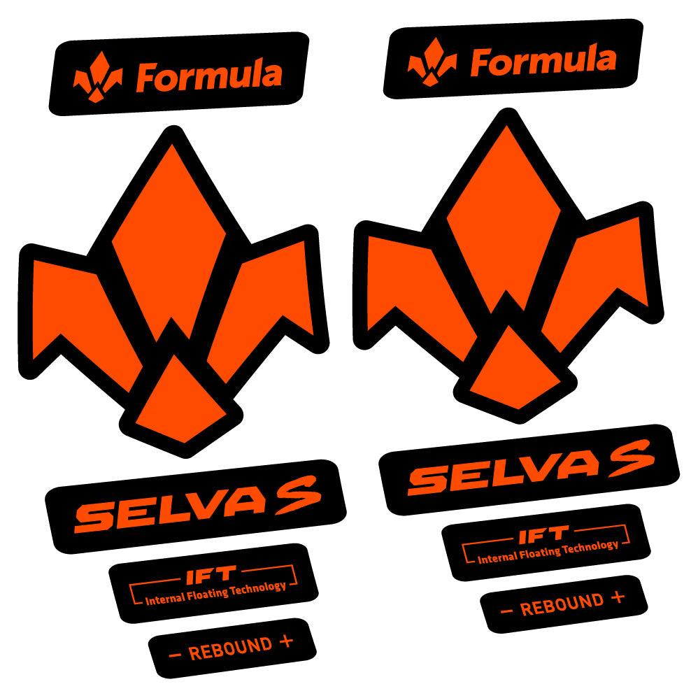 Aufkleber Formula Selva S 2019, Fahrradgabel, Sticker Vinyl