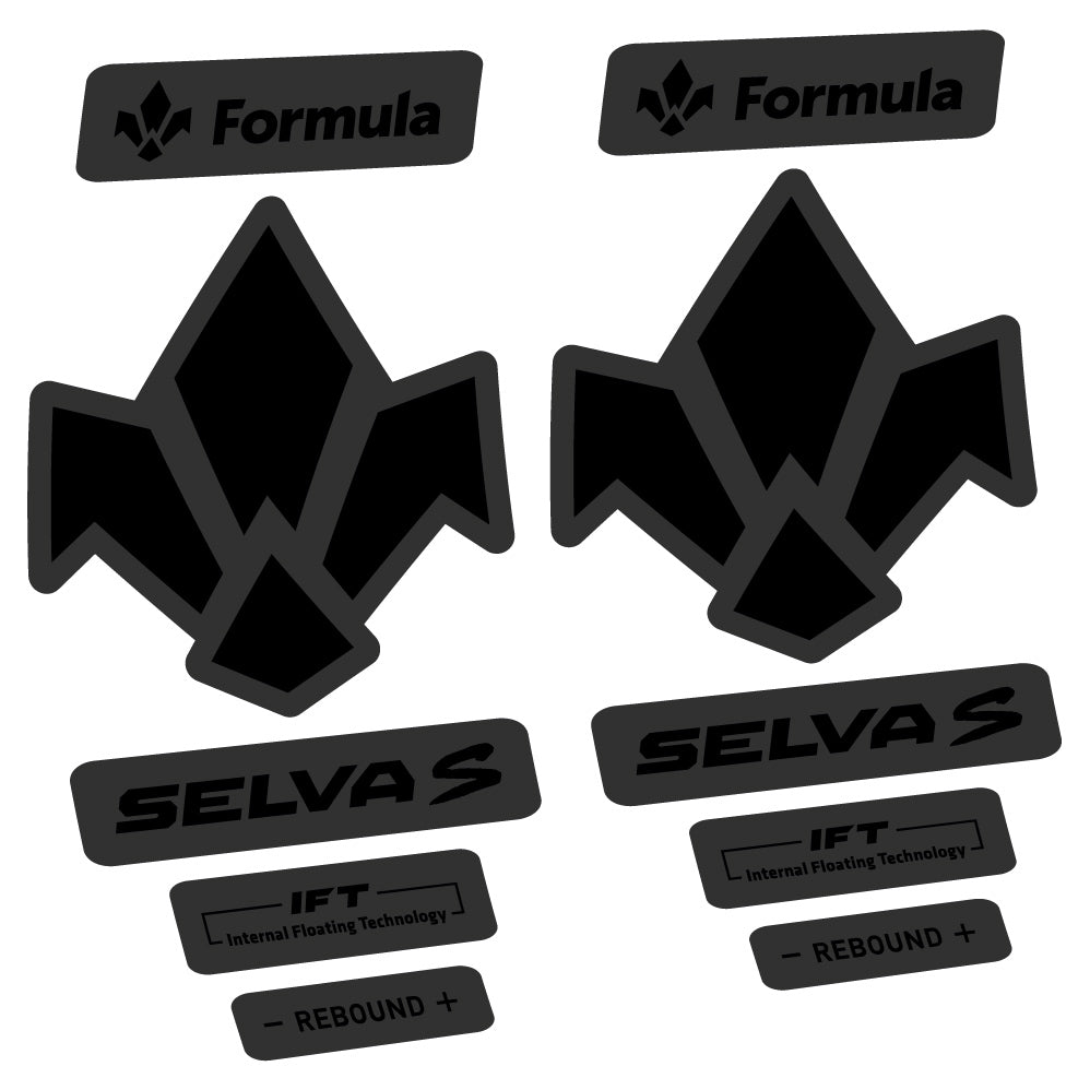 Aufkleber Formula Selva S 2019, Fahrradgabel, Sticker Vinyl