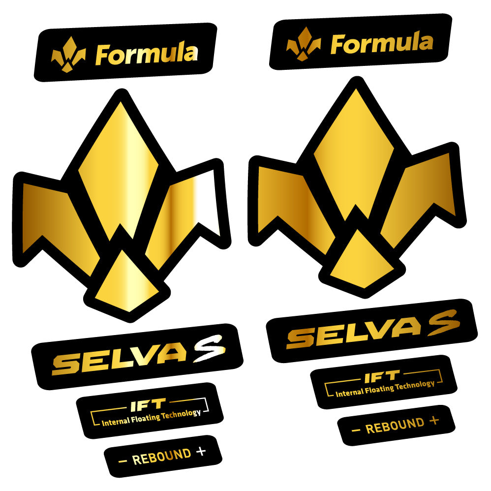 Aufkleber Formula Selva S 2019, Fahrradgabel, Sticker Vinyl