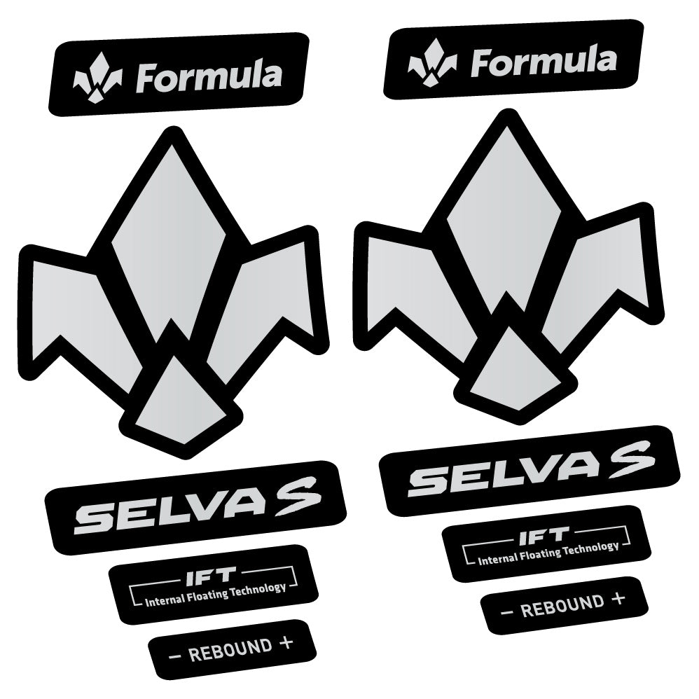 Aufkleber Formula Selva S 2019, Fahrradgabel, Sticker Vinyl