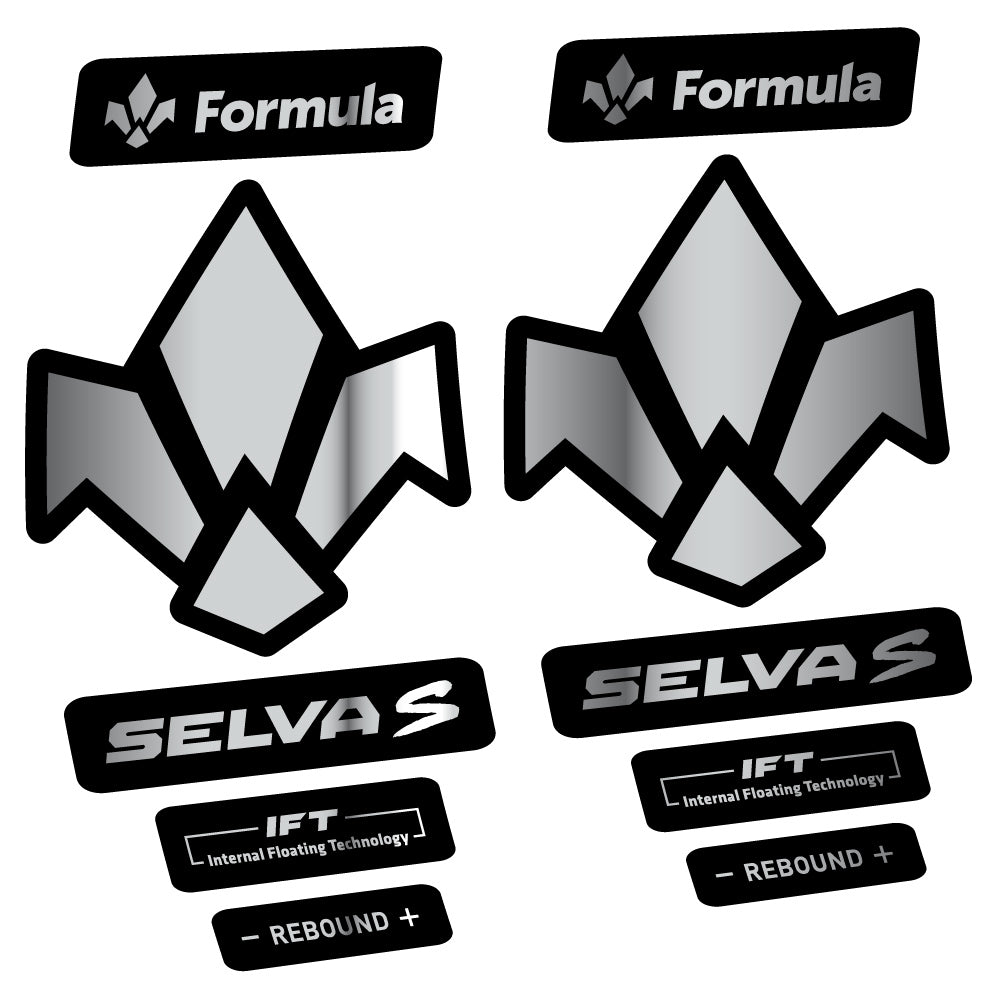 Aufkleber Formula Selva S 2019, Fahrradgabel, Sticker Vinyl