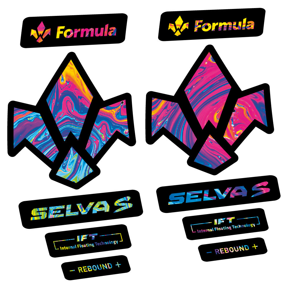 Aufkleber Formula Selva S 2019, Fahrradgabel, Sticker Vinyl