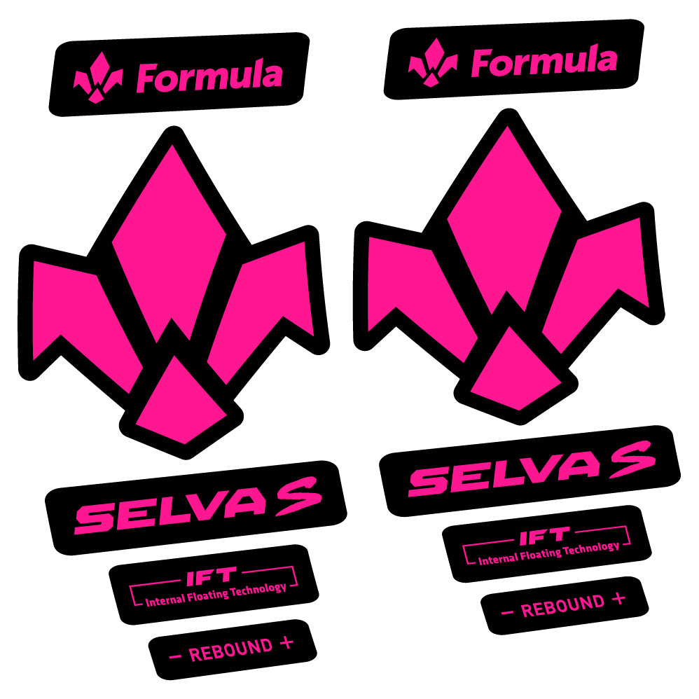 Aufkleber Formula Selva S 2019, Fahrradgabel, Sticker Vinyl