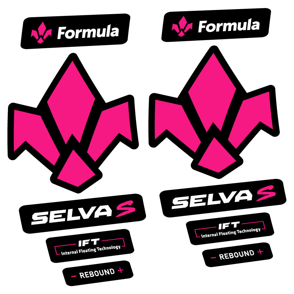 Aufkleber Formula Selva S 2019, Fahrradgabel, Sticker Vinyl