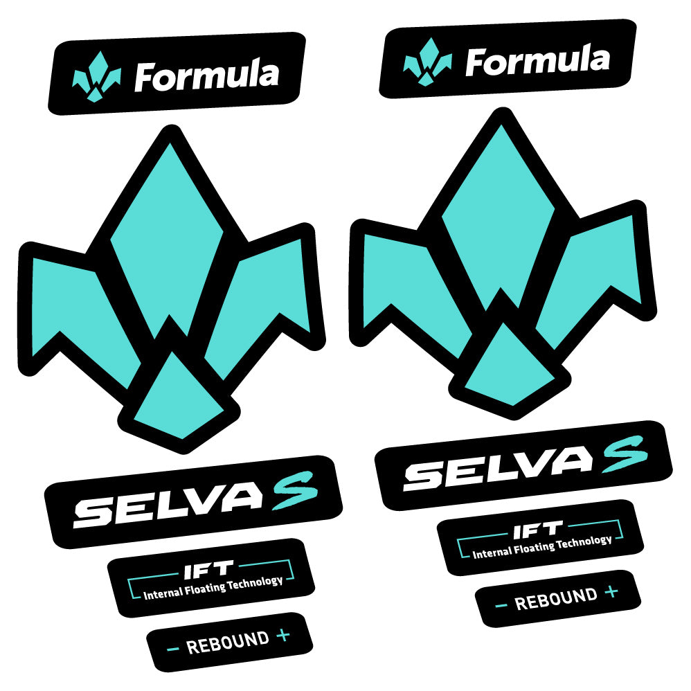 Aufkleber Formula Selva S 2019, Fahrradgabel, Sticker Vinyl