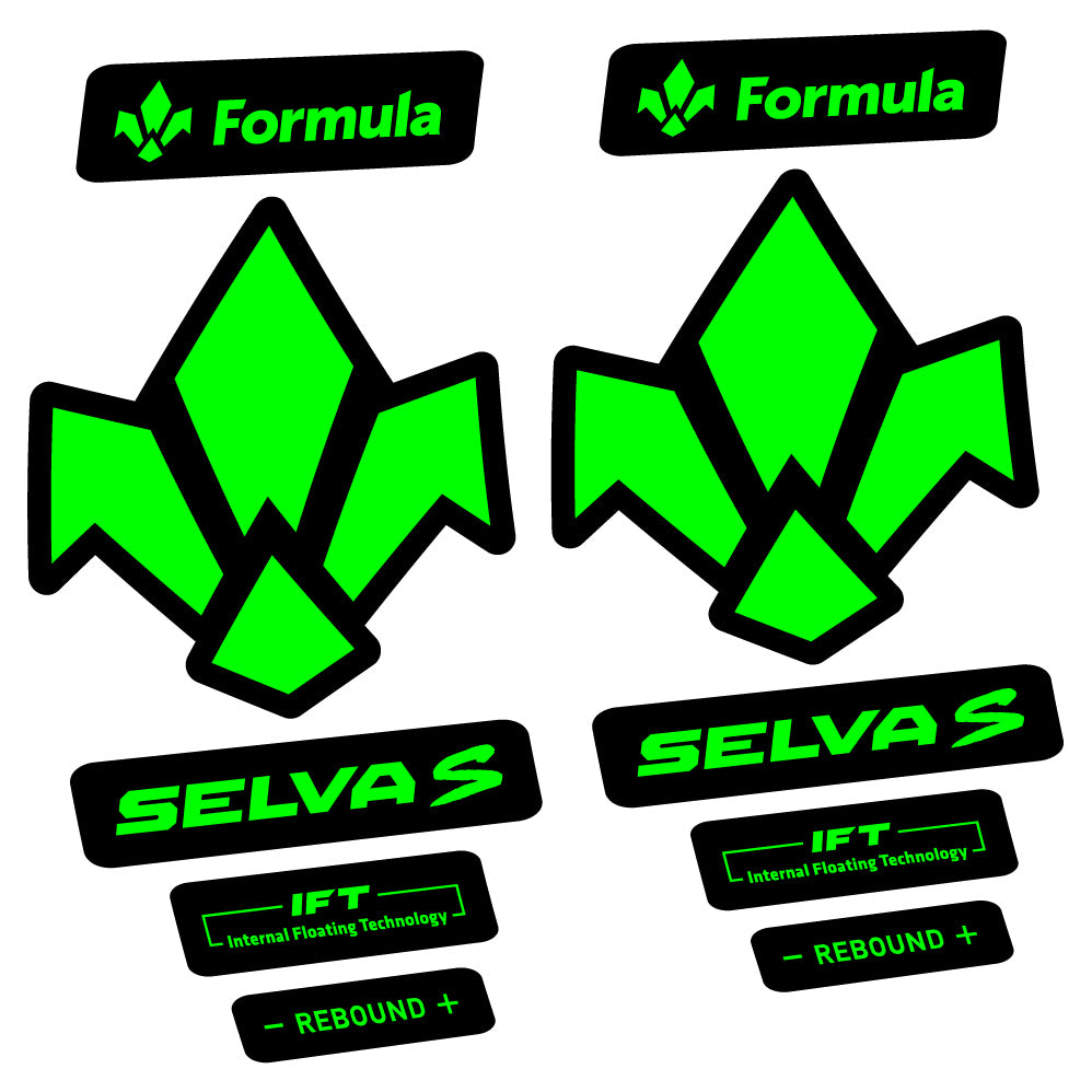 Aufkleber Formula Selva S 2019, Fahrradgabel, Sticker Vinyl