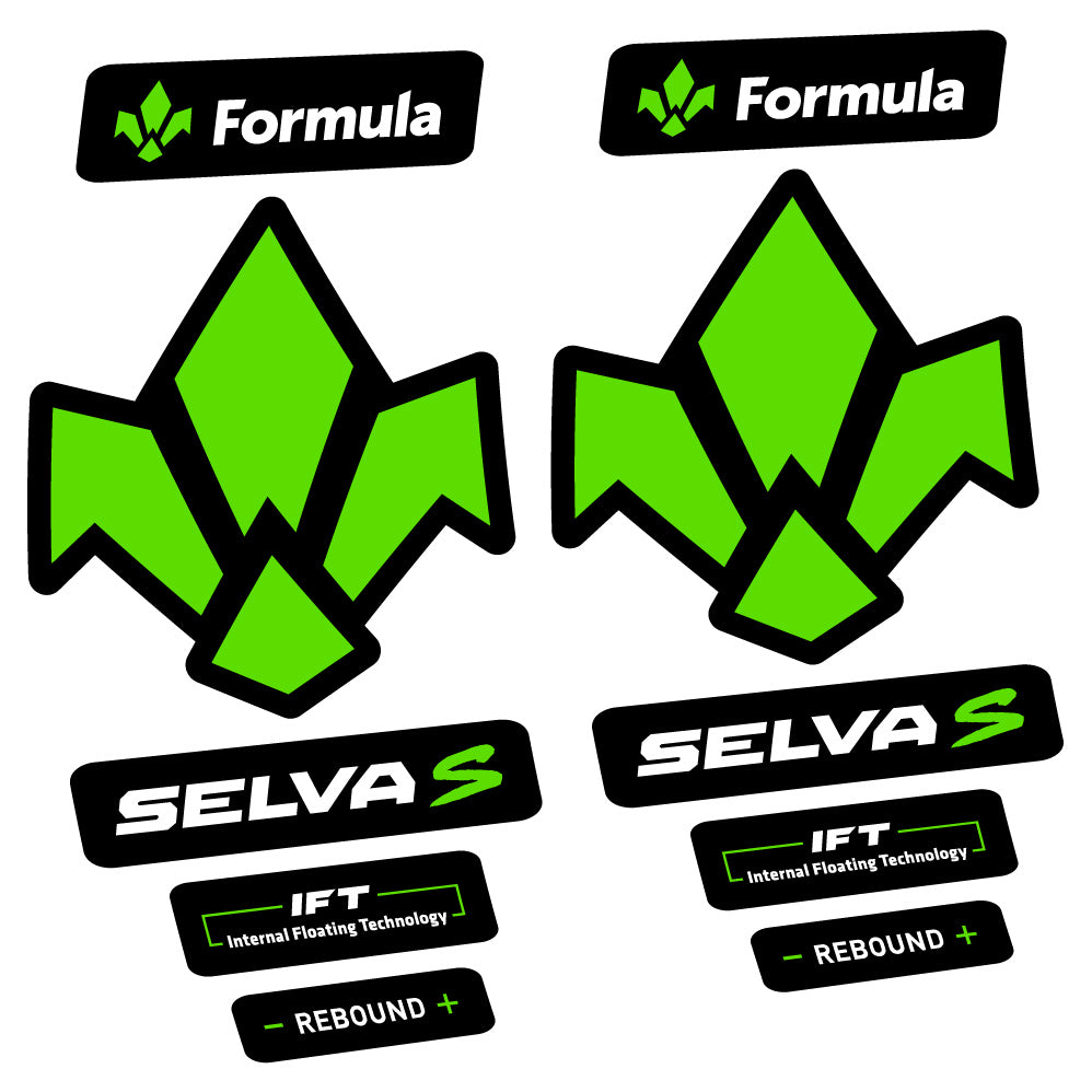 Aufkleber Formula Selva S 2019, Fahrradgabel, Sticker Vinyl