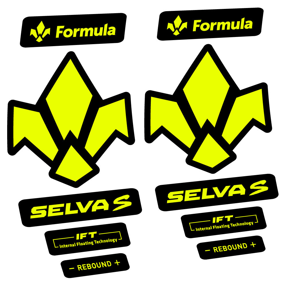 Aufkleber Formula Selva S 2019, Fahrradgabel, Sticker Vinyl