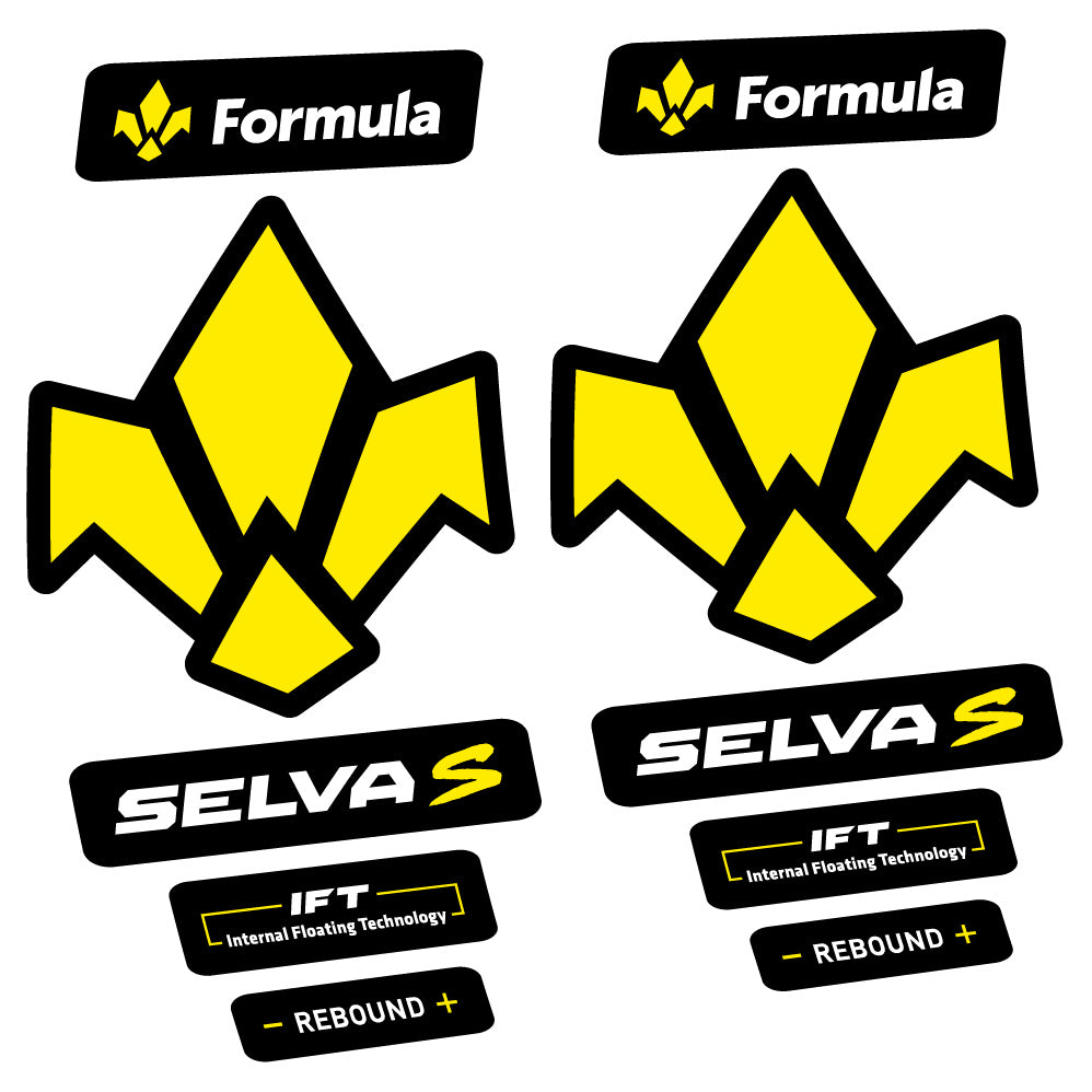 Aufkleber Formula Selva S 2019, Fahrradgabel, Sticker Vinyl