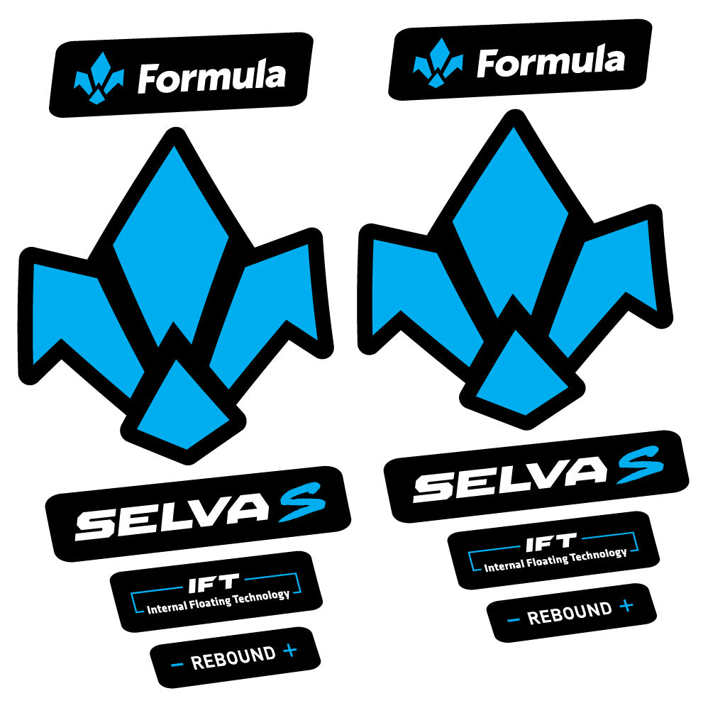Aufkleber Formula Selva S 2019, Fahrradgabel, Sticker Vinyl