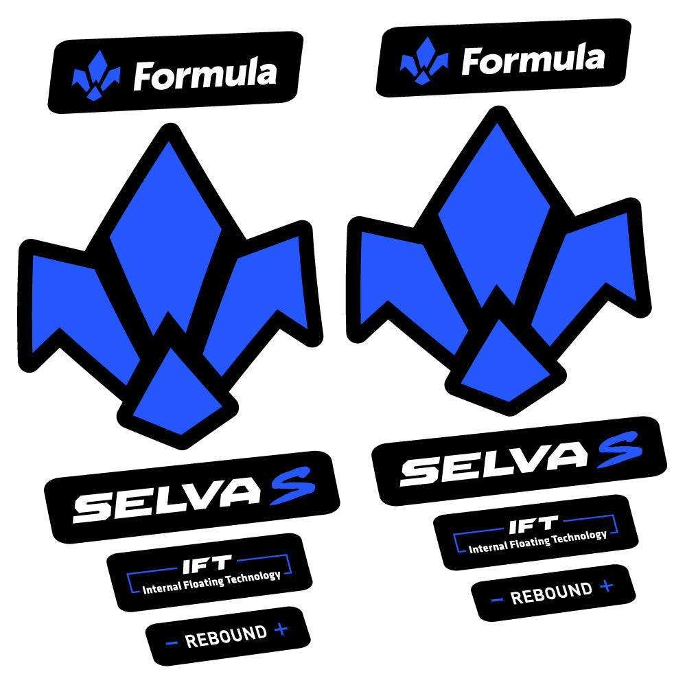 Aufkleber Formula Selva S 2019, Fahrradgabel, Sticker Vinyl