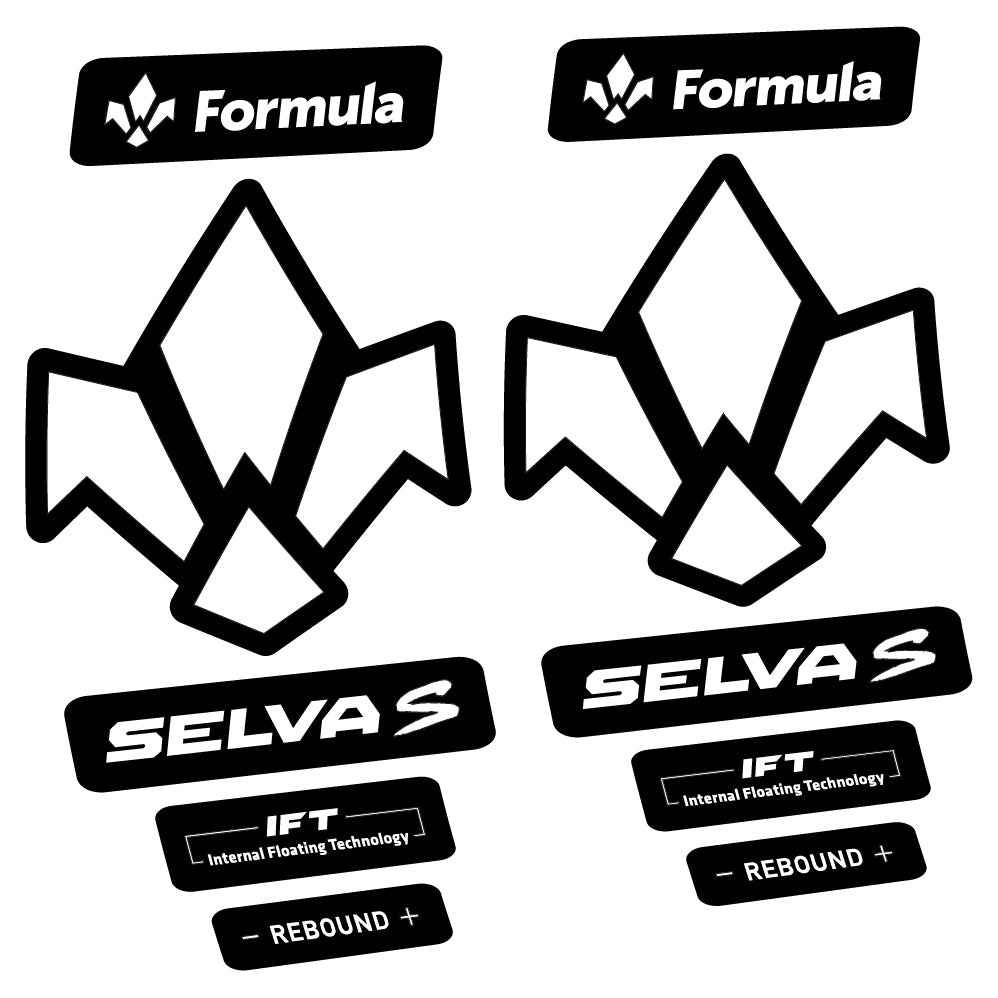 Aufkleber Formula Selva S 2019, Fahrradgabel, Sticker Vinyl