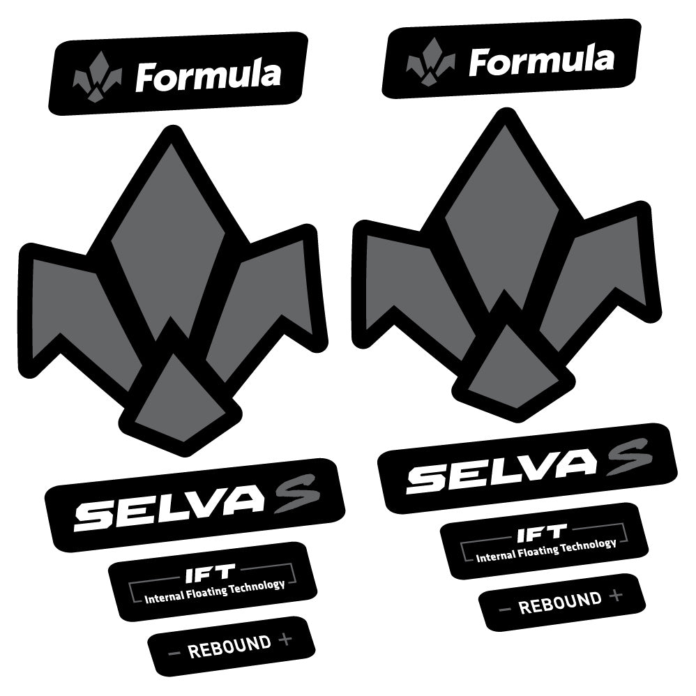 Aufkleber Formula Selva S 2019, Fahrradgabel, Sticker Vinyl