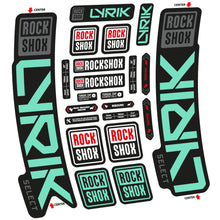 Load image into Gallery viewer, Decal Rock Shox Lyrik Select 2023 Bike Fork sticker vinyl
