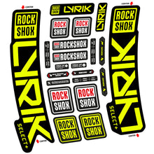 Load image into Gallery viewer, Decal Rock Shox Lyrik Select Plus 2023 Bike Fork sticker vinyl
