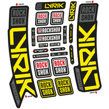 Load image into Gallery viewer, Decal Rock Shox Lyrik Ultimate 2023 Bike Fork sticker vinyl

